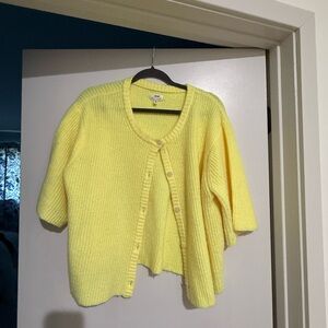 Aerie Bright Yellow Women's Cardigan